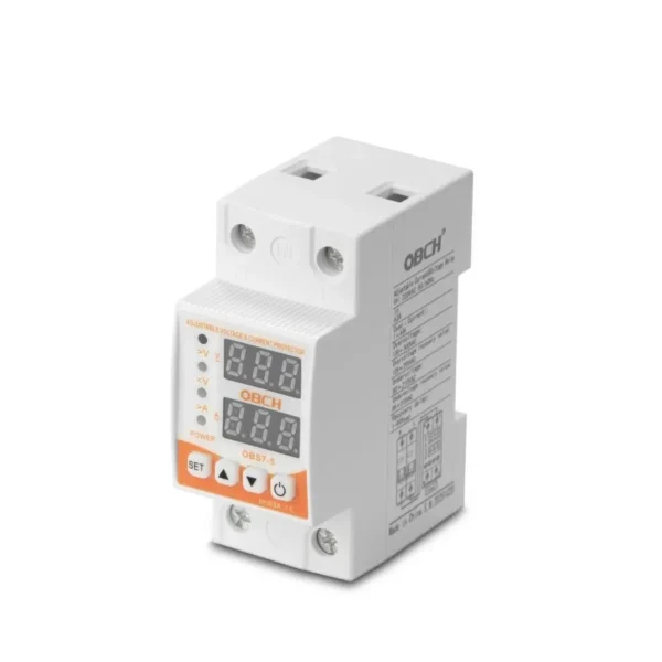 محافظ هوشمند ولتاژ و جریان تک‌فاز 40 آمپر